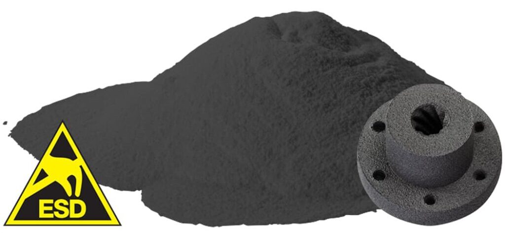 Polvo SLS antiestático ESD para impresión 3D industrial