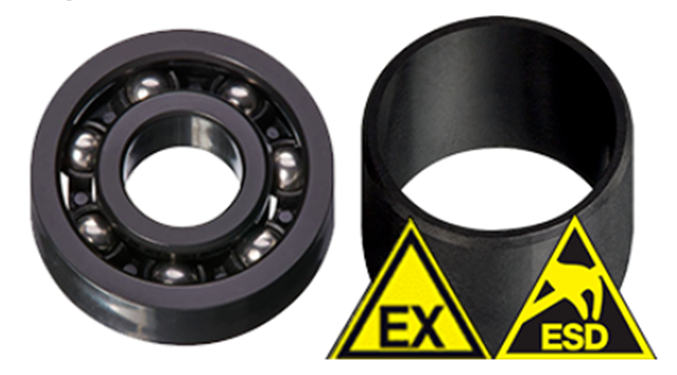 cojinetes con protección electroestática ATEX