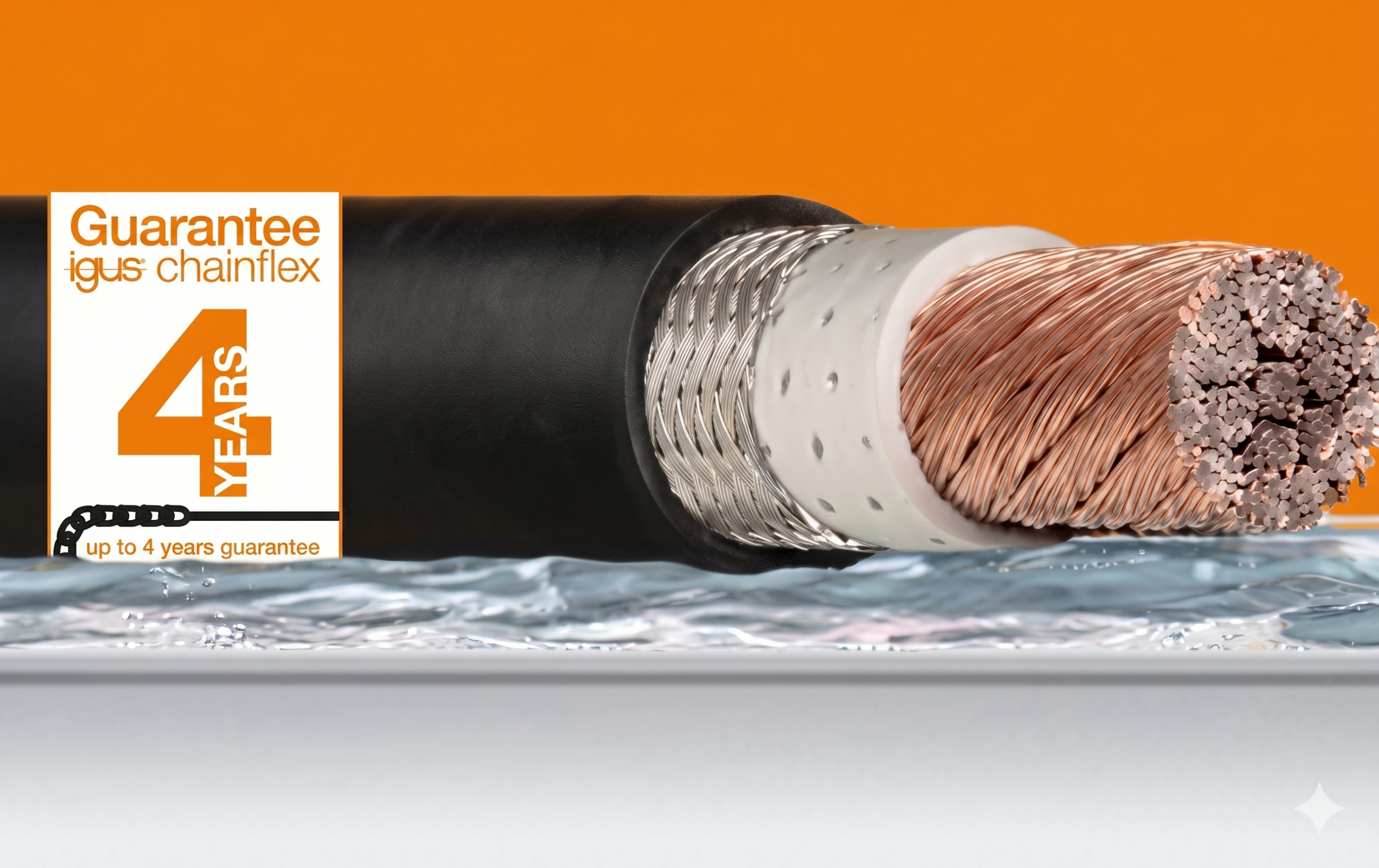 cables chainflex con garantia de 4 años